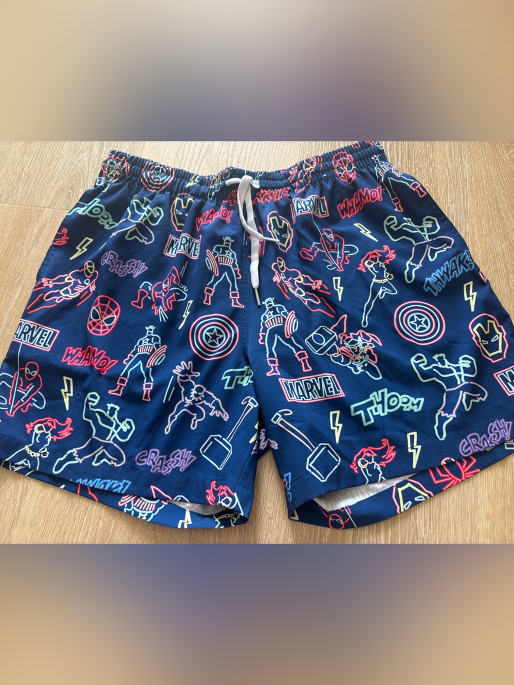 Chubbies Marvel swim trunks